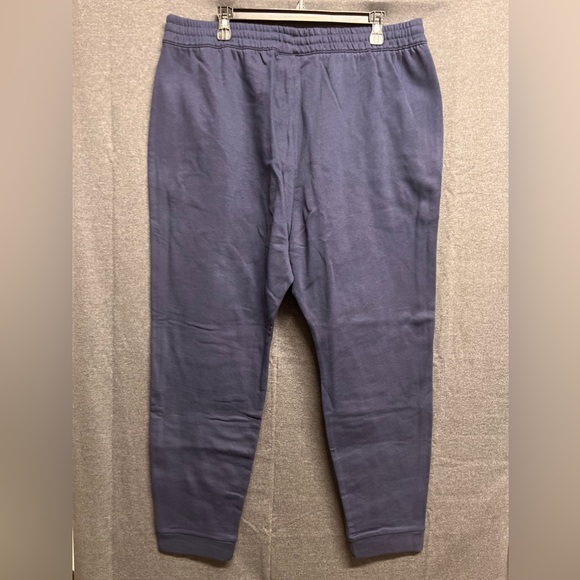 NWT -  Reebok Te Piping Jogger Pants, Vector Navy/Yellow - Size XL - Picture 5 of 9